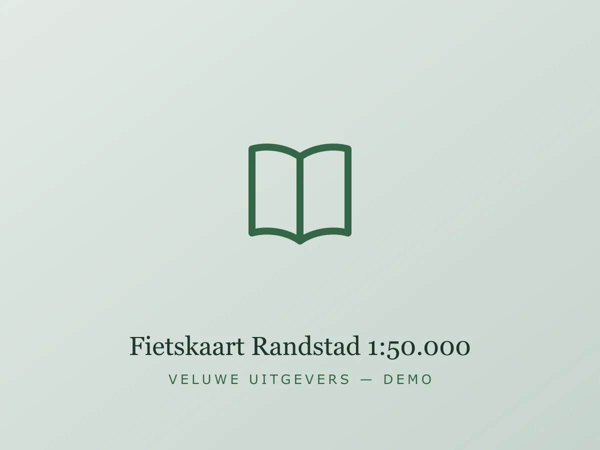 Fietskaart Randstad 1:50.000