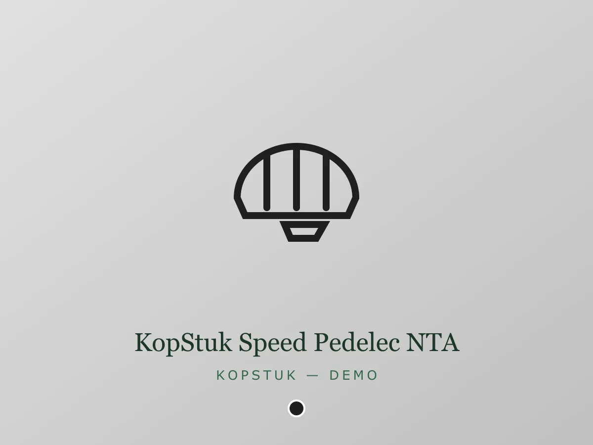 KopStuk Speed Pedelec NTA