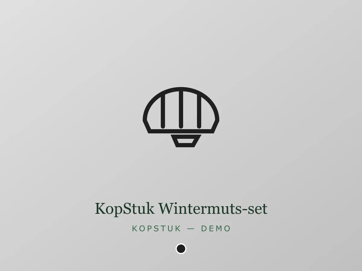 KopStuk Wintermuts-set