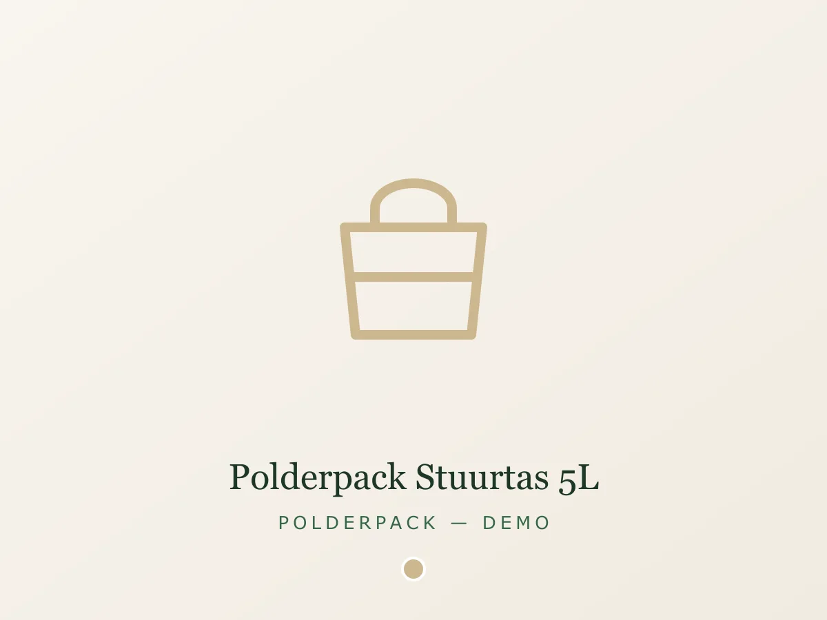 Polderpack Stuurtas 5L