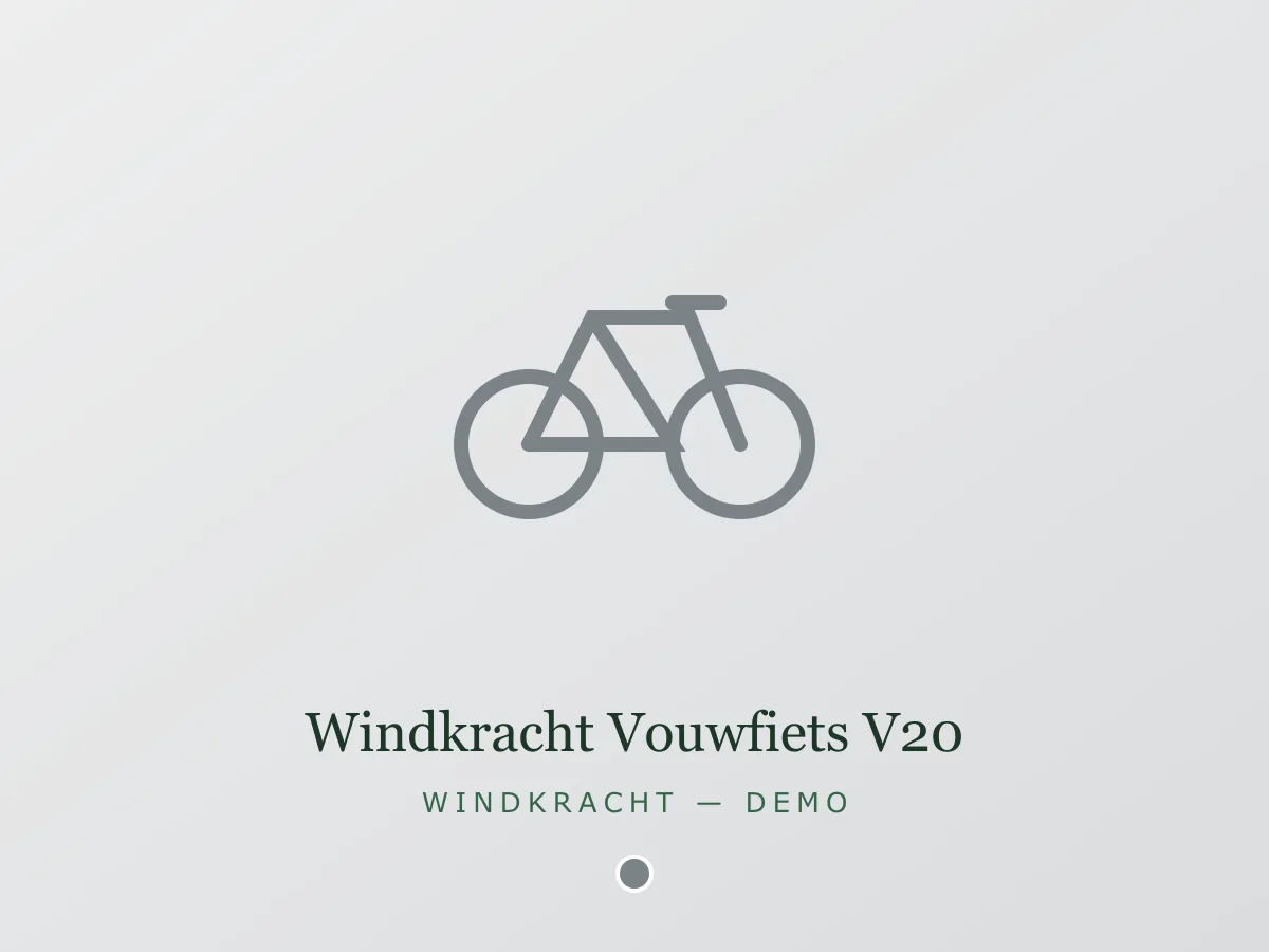 Windkracht Vouwfiets V20